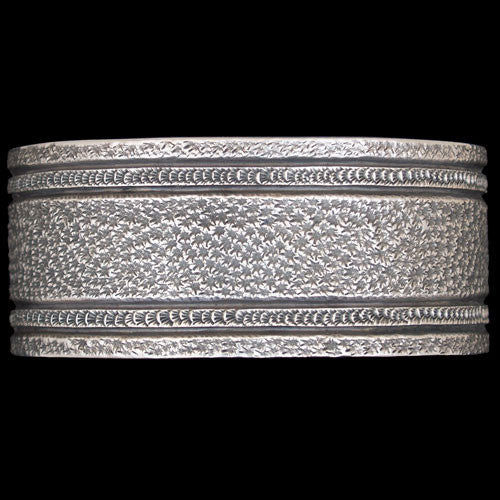 Navajo Sterling Silver Stamped Bracelet - John Begay Jr. (#71)