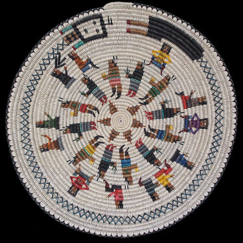 Navajo At the Sing Basket - Lorraine Black (#251)