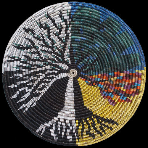 Navajo Elder Tree Four Seasons Basket - Elsie Holiday (#426)