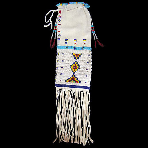 Northern Cheyenne Tobacco or Pipe Bag - Margaret Sooktis