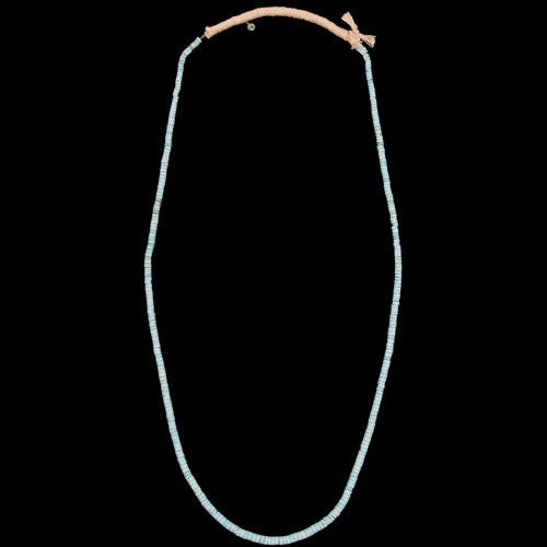 Santo Domingo Number 8 Turquoise Beaded Necklace - Ray and Melissa Lovato (#119)