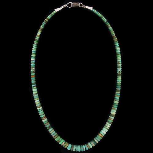 Anglo Carico Lake Turquoise Choker Necklace - Bruce Eckhardt (#19)