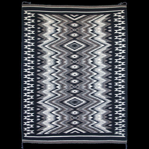 Navajo Red Mesa Outline Rug - Ruby Coggeshell (#45)