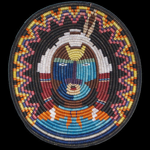 Navajo Rainbow Man Basket - Elsie Holiday (#419)