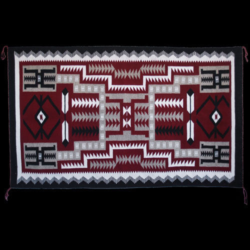 Navajo Storm Pattern Weaving - Marie Sheppard (#03)
