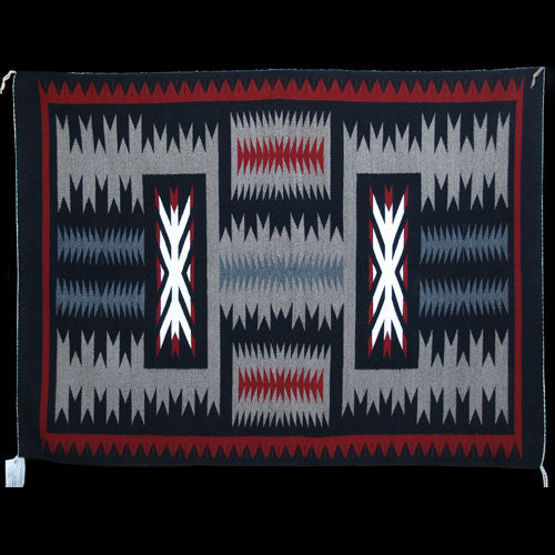 Navajo Midnight Storm Pattern Weaving - Gabriel Benally (#18)